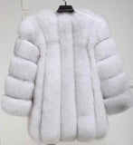 'NAOMI FOX' Fur Coat